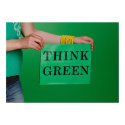 Think Green poster posters