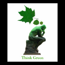 Think Green posters