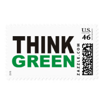 Think Green Products & Designs! Stamps