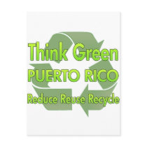 Think Green Puerto Rico Postcards