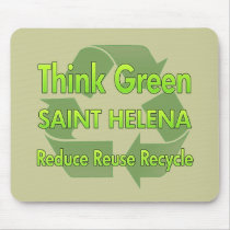 Think Green Saint Helena mousepads