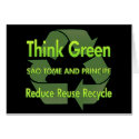 Think Green Sao Tome And Principe cards