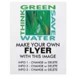 Think Green, Save Water Flyer
