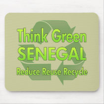 Think Green Senegal mousepads