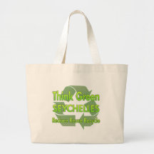 Think Green Seychelles Canvas Bag