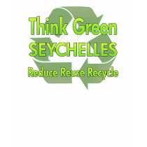 Think Green Seychelles t-shirts by FlagStore Think Green Seychelles t-shirts