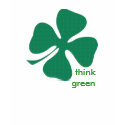 Think Green Shamrock t-shirts