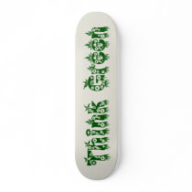 "Think Green" skateboards by JuJuGarden "Think Green" skateboards