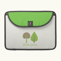 Think Green macbook sleeves