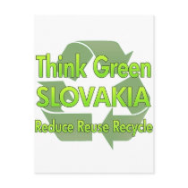Think Green Slovakia Postcards