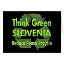 Think Green Slovenia cards