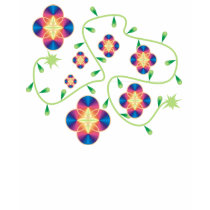 Think Green Spring Flowers t-shirts by cleosclassics Think Green Spring Flowers t-shirts