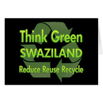 Think Green Swaziland cards