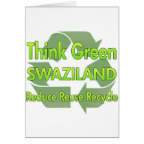 Think Green Swaziland cards