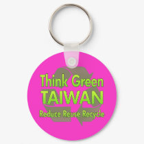 Think Green Taiwan keychains