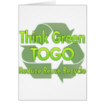 Think Green Togo cards