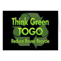 Think Green Togo cards