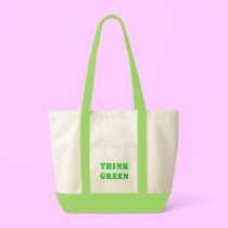 Think Green Tote bags