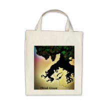 Think Green Tote Bag