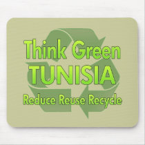 Think Green Tunisia mousepads