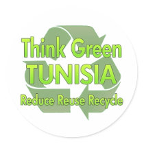 Think Green Tunisia stickers