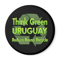 Think Green Uruguay magnets