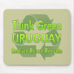 Think Green Uruguay Mouse Pad