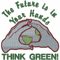 Think Green World embroidered shirts