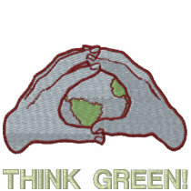 Think Green World embroidered shirts