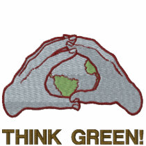 Think Green World embroidered shirts