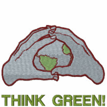 Think Green World embroidered shirts