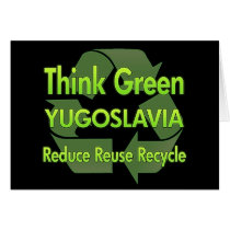 Think Green Yugoslavia cards