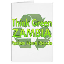Think Green Zambia cards