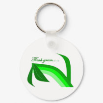 Think Green - Zen Recycle products keychains by cleosclassics Think Green - Zen Recycle products keychains