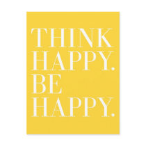 Think Happy. Be Happy.