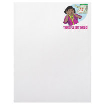 Think Ill Stay Inside Letterhead Design
