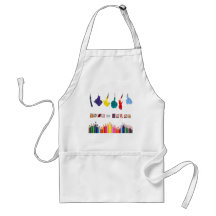 think in color aprons