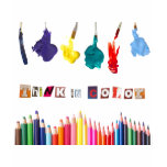 think in color t shirt