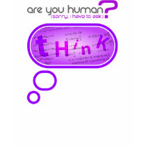 Think - Intelligent captcha shirt by benyaminshoham Think - Intelligent captcha shirt
