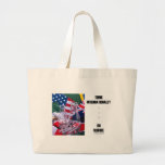 Think Internationally...Do Science (Flasks Flags) Tote Bag