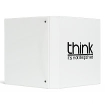 Think It's Not Illegal Yet Vinyl Binders