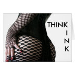 Think Kink - Fishnet and Corset Cards