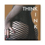 Think Kink - Fishnet and Corset Magnet