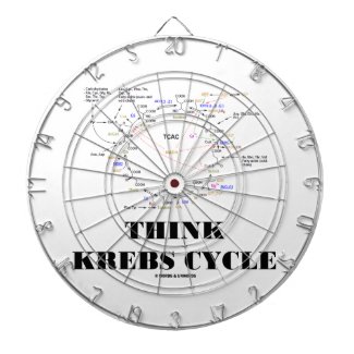 Think Krebs Cycle (Citric Acid Cycle - TCAC) Dart Boards