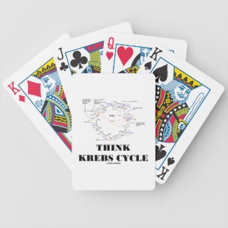 Think Krebs Cycle (Citric Acid Cycle - TCAC) Bicycle Poker Cards
