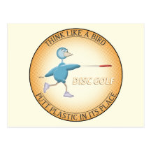 Think Like A Bird Postcard