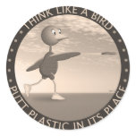 Think Like A Bird Sticker