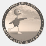 Think Like A Bird Sticker