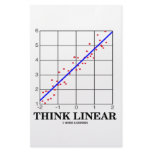 Think Linear (Linear Regression Statistics) Stationery