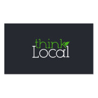 Think Local Business Card